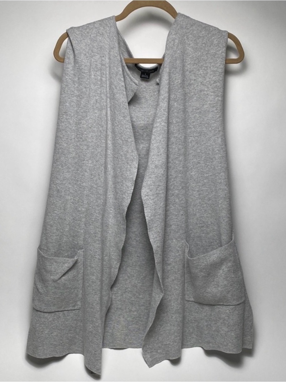 AUGUST SILK  Knit Vest W/ POCKETS